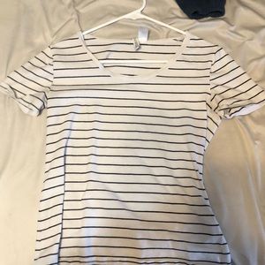 striped blouse